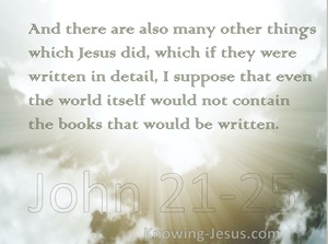 John 21:25